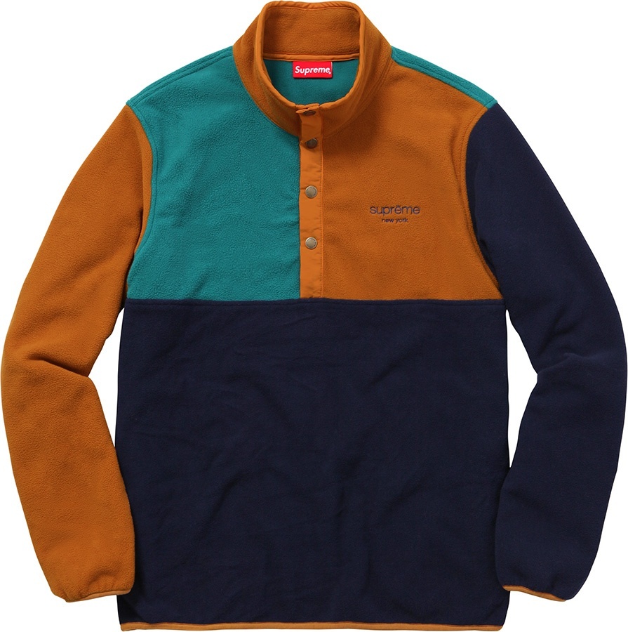 Polartec® Fleece Color Blocked Half Snap view 2